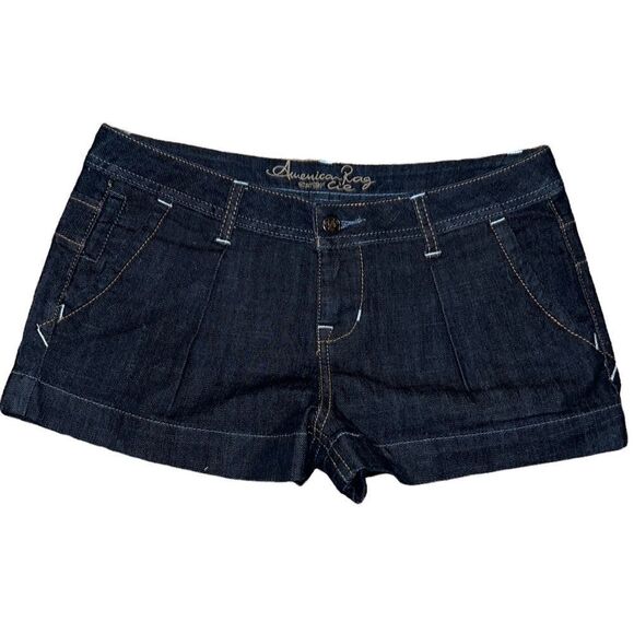 American Rag Dark Denim Jean  Shorts Size 5 - Picture 1 of 7